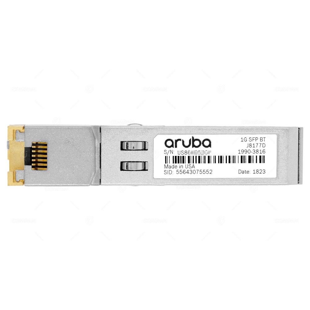 J8177D  ARUBA 1G SFP BT TRANSRECEIVER